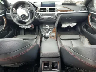 2017 BMW 4 Series 430i with VIN WBA4F7C55HG786295, listed as a Copart auction lot 53821775 with 0 mi miles and Clean Title. Bid and sale history available at carsss.com. Image 8.