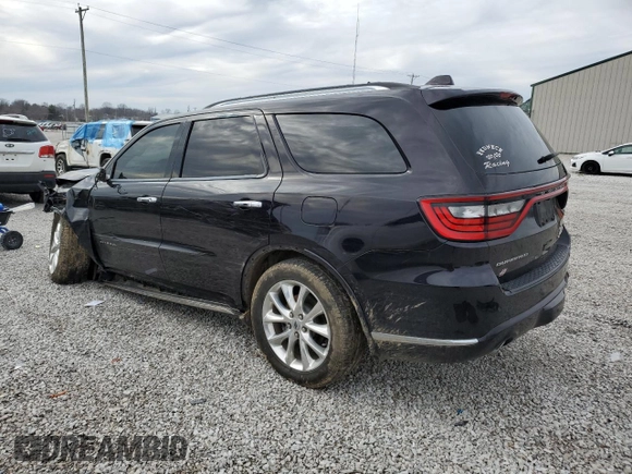 2019 Dodge Durango Citadel with VIN 1C4RDJEG6KC534225, listed as a Copart auction lot 44975765 with 66,808 mi miles and Salvage Title. Bid and sale history available at DreamBid. Image 2.