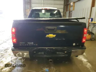 2011 Chevrolet Silverado 1500 Work Truck with VIN 1GCRKPEA7BZ302797, listed as a Copart auction lot 87170044 with 132,219 mi miles and Salvage Title. Bid and sale history available at DreamBid. Image 6.