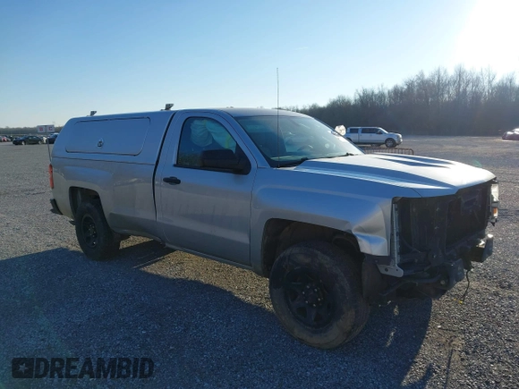 2016 Chevrolet Silverado 1500 Work Truck with VIN 1GCNCNEH6GZ262829, listed as a IAAI auction lot 41375026 with 173,681 mi miles. Bid and sale history available at carsss.com. Image 1.