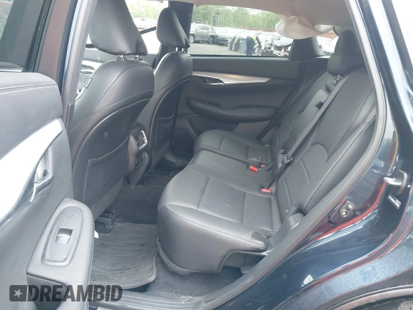 2020 Infiniti QX50 Luxe with VIN 3PCAJ5M3XLF107050, listed as a IAAI auction lot 42176146 with 54,347 mi miles and . Bid and sale history available at DreamBid. Image 8.