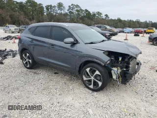 2018 Hyundai Tucson Sport with VIN KM8J33AL2JU707497, listed as a Copart auction lot 87053564 with 84,274 mi miles and Clean Title. Bid and sale history available at carsss.com. Image 4.