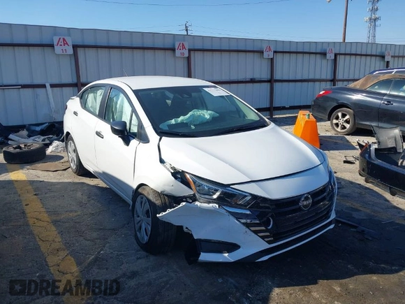 2024 Nissan Versa S with VIN 3N1CN8DVXRL836078, listed as a IAAI auction lot 41775680 with 18,093 mi miles and . Bid and sale history available at DreamBid. Image 1.