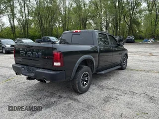 2016 Ram 1500 Rebel z VIN 1C6RR7YT2GS171455, wystawiony jako Copart lot #54708635 z przebiegiem 150 421 mil mil oraz Tytuł czysty. Historia ofert i sprzedaży dostępna na DreamBid. Obrazek 4.