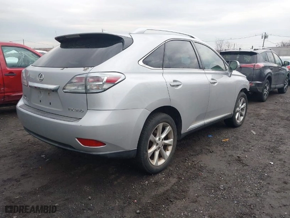 2010 Lexus RX 350 with VIN 2T2ZK1BA9AC006217, listed as a IAAI auction lot 41684806 with 169,971 mi miles. Bid and sale history available at carsss.com. Image 4.