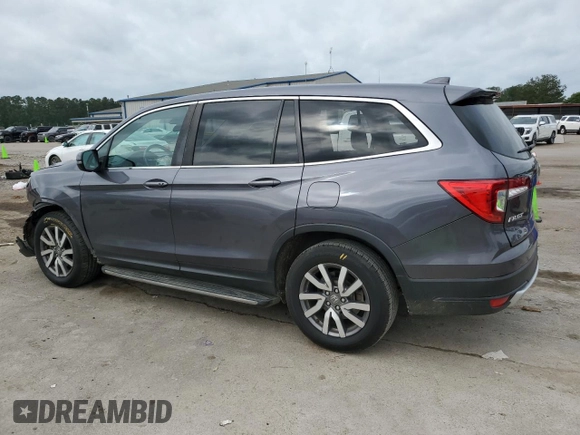 2021 Honda Pilot EX-L z VIN 5FNYF5H50MB036356, wystawiony jako Copart lot #56970145 z przebiegiem 77 625 mil mil oraz Szkoda całkowita • Salvage title. Historia ofert i sprzedaży dostępna na DreamBid. Obrazek 2.