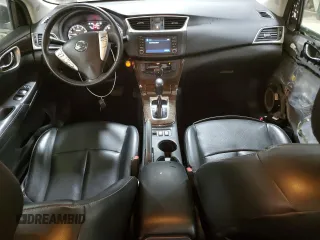 2015 Nissan Sentra SR with VIN 3N1AB7AP4FY332253, listed as a Copart auction lot 53729495 with 61,219 mi miles and Salvage Title. Bid and sale history available at DreamBid. Image 8.