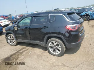 2019 Jeep Compass Limited z VIN 3C4NJDCB0KT647592, wystawiony jako Copart lot #64810305 z przebiegiem 68 518 mil mil oraz Czysty tytuł • Clean title. Historia ofert i sprzedaży dostępna na DreamBid. Obrazek 2.