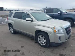 2015 GMC Terrain SLE z VIN 2GKALMEKXF6281600, wystawiony jako IAAI lot #41436390 z przebiegiem 201 950 mil mil oraz . Historia ofert i sprzedaży dostępna na DreamBid. Obrazek 1.