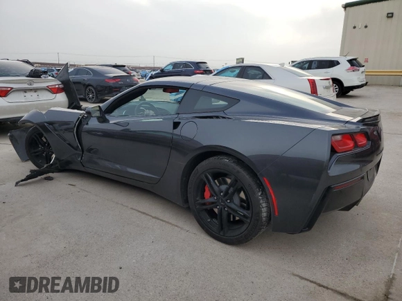 2017 Chevrolet Corvette 1LT with VIN 1G1YB2D75H5113479, listed as a Copart auction lot 47667185 with 31,151 mi miles and Salvage Title. Bid and sale history available at carsss.com. Image 2.