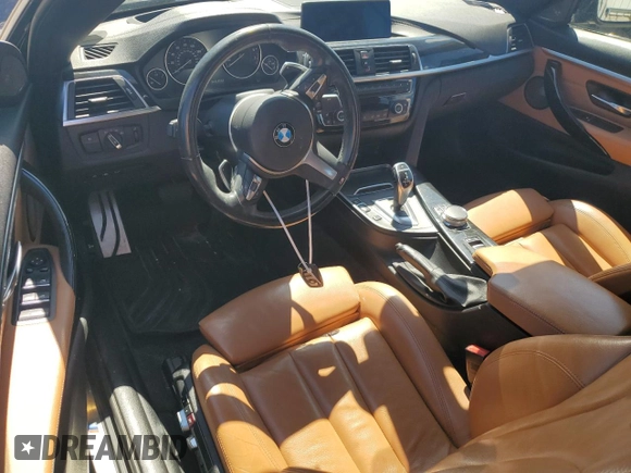 2019 BMW 4 Series 430i xDrive with VIN WBA4Z3C51KEN88803, listed as a Copart auction lot 50422424 with 47,588 mi miles and Salvage title. Bid and sale history available at DreamBid. Image 8.