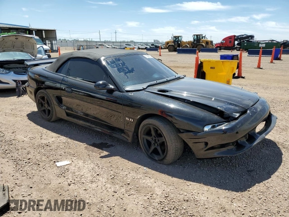 1994 Ford Mustang with VIN 1FALP45T8RF180928, listed as a Copart auction lot 63696005 with 32,239 mi miles and Non repairable. Bid and sale history available at DreamBid. Image 4.
