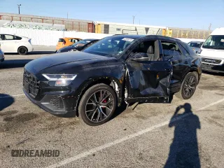 2022 Audi Q8 Premium Plus with VIN WA1EVBF17ND031131, listed as a Copart auction lot 42238674 with 8,378 mi miles. Bid and sale history available at carsss.com. Image 1.