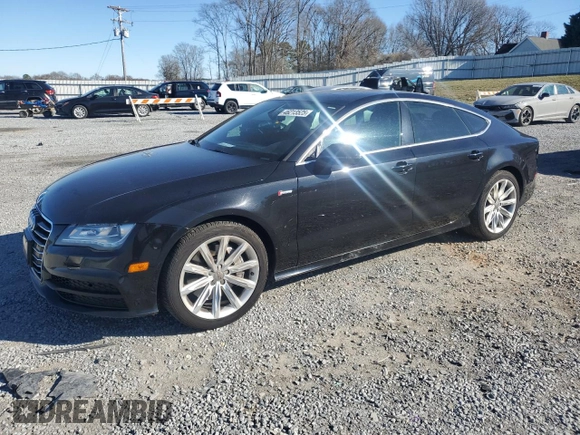 2013 Audi A7 Prestige with VIN WAU2GAFC6DN085069, listed as a Copart auction lot 46213525 with 115,365 mi miles and Salvage title. Bid and sale history available at DreamBid. Image 1.