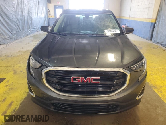 2019 GMC Terrain SLE with VIN 3GKALMEV6KL338763, listed as a Copart auction lot 46231985 with 104,240 mi miles and Clean Title. Bid and sale history available at DreamBid. Image 5.