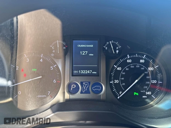 2014 Lexus GX with VIN JTJBM7FX1E5090308, listed as a IAAI auction lot 42130546 with 132,247 mi miles. Bid and sale history available at carsss.com. Image 7.