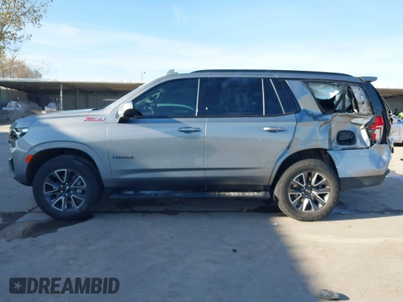 2023 Chevrolet Tahoe Z71 with VIN 1GNSKPKD0PR218416, listed as a IAAI auction lot 41361315 with 63,767 mi miles and . Bid and sale history available at DreamBid. Image 14.
