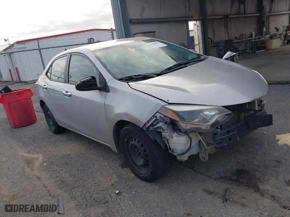 2016 Toyota Corolla L with VIN 5YFBURHE4GP486538, listed as a IAAI auction lot 41558789 with 166,106 mi miles. Bid and sale history available at carsss.com. Image 1.