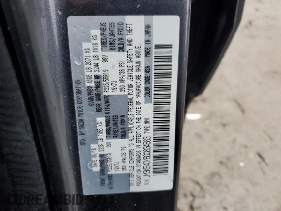 2016 Mazda CX-5 Grand Touring with VIN JM3KE4DY6G0834583, listed as a Copart auction lot 52015905 with 184,741 mi miles and Salvage Title. Bid and sale history available at DreamBid. Image 14.