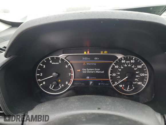2019 Nissan Altima S with VIN 1N4BL4BV8KC116540, listed as a Copart auction lot 45955765 with 79,317 mi miles and Salvage Title. Bid and sale history available at DreamBid. Image 9.