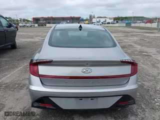2021 Hyundai Sonata SEL with VIN KMHL64JA2MA145546, listed as a IAAI auction lot 41665569 with 42,164 mi miles. Bid and sale history available at carsss.com. Image 16.