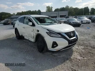 2021 Nissan Murano SL with VIN 5N1AZ2CS7MC123135, listed as a Copart auction lot 69038334 with 70,195 mi miles and Non Repairable. Bid and sale history available at DreamBid. Image 12.