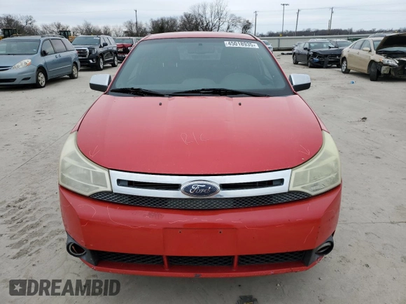 2008 Ford Focus SE with VIN 1FAHP33N48W287638, listed as a Copart auction lot 45018935 with 134,741 mi miles and Salvage Title. Bid and sale history available at carsss.com. Image 5.