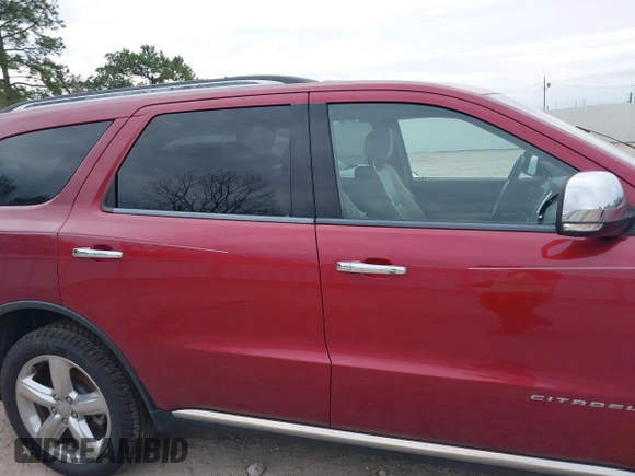 2013 Dodge Durango Citadel with VIN 1C4SDHET2DC598188, listed as a IAAI auction lot 41281134 with 87,455 mi miles and . Bid and sale history available at carsss.com. Image 13.