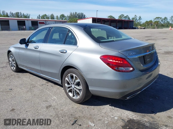 2016 Mercedes-Benz C 300 Luxury with VIN 55SWF4KB7GU138417, listed as a IAAI auction lot 41696331 with 90,879 mi miles and . Bid and sale history available at DreamBid. Image 3.