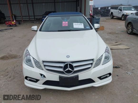 2011 Mercedes-Benz E-Class E 550 with VIN WDDKK7CF7BF108732, listed as a IAAI auction lot 41592820 with 53,640 mi miles. Bid and sale history available at carsss.com. Image 12.