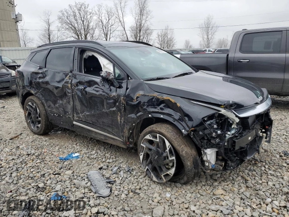 2024 Kia Sportage SX-Prestige z VIN 5XYK5CDF2RG193172, wystawiony jako Copart lot #46922775 z przebiegiem 1 581 mil mil oraz Nie do naprawy • Non repairable. Historia ofert i sprzedaży dostępna na DreamBid. Obrazek 4.