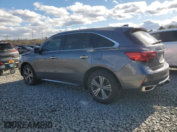 2018 Acura MDX with VIN 5J8YD4H3XJL017600, listed as a Copart auction lot 48470545 with 62,701 mi miles and Salvage Title. Bid and sale history available at carsss.com. Image 2.