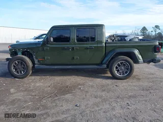 2023 Jeep Gladiator Overland with VIN 1C6HJTFG9PL507484, listed as a IAAI auction lot 41486457 with 54,871 mi miles. Bid and sale history available at carsss.com. Image 15.