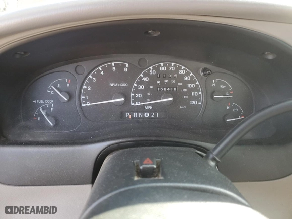 1998 Ford Ranger XL with VIN 1FTZR15X4WTA21854, listed as a Copart auction lot 41998625 with 156,418 mi miles and Salvage Title. Bid and sale history available at carsss.com. Image 9.