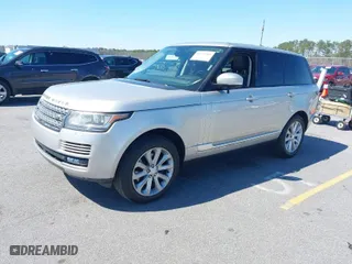 2015 Land Rover Range Rover HSE with VIN SALGS2VF8FA230432, listed as a IAAI auction lot 41774901 with 123,585 mi miles. Bid and sale history available at carsss.com. Image 2.