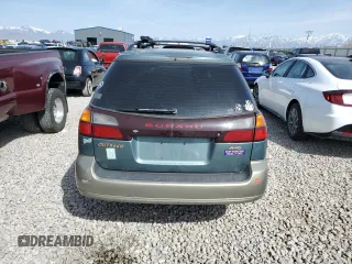 2001 Subaru Legacy Outback L.L. Bean with VIN 4S3BH806317663009, listed as a Copart auction lot 52252515 with 147,492 mi miles and Salvage title. Bid and sale history available at DreamBid. Image 6.