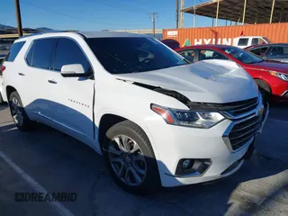 2020 Chevrolet Traverse Premier with VIN 1GNERKKW8LJ250889, listed as a IAAI auction lot 41664974 with 38,955 mi miles and . Bid and sale history available at DreamBid. Image 1.