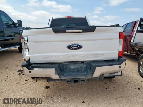2017 Ford F-350 Lariat with VIN 1FT8W3DT8HEC08097, listed as a Copart auction lot 57352915 with 169,704 mi miles and Salvage title. Bid and sale history available at DreamBid. Image 6.