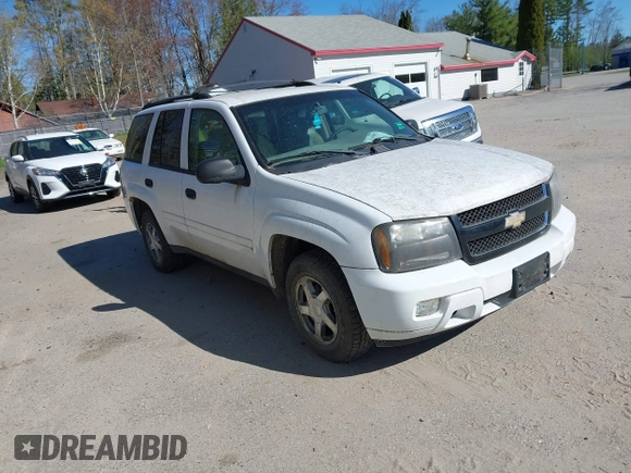 2006 Chevrolet TrailBlazer LS with VIN 1GNDT13S462109285, listed as a IAAI auction lot 42142053 with 86,438 mi miles and . Bid and sale history available at DreamBid. Image 1.