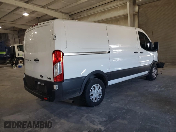 2020 Ford Transit Cargo with VIN 1FTYE1Y87LKB68098, listed as a Copart auction lot 78629394 with 101,945 mi miles and Salvage Title. Bid and sale history available at DreamBid. Image 3.