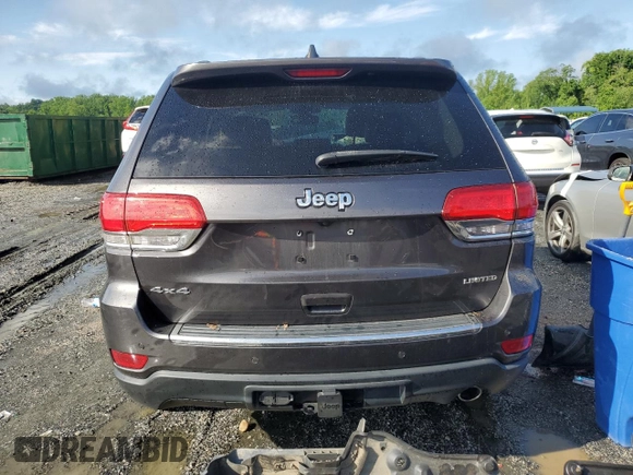 2018 Jeep Grand Cherokee Limited z VIN 1C4RJFBG4JC349230, wystawiony jako Copart lot #56795845 z przebiegiem 110 165 mil mil oraz Szkoda całkowita • Salvage title. Historia ofert i sprzedaży dostępna na DreamBid. Obrazek 6.