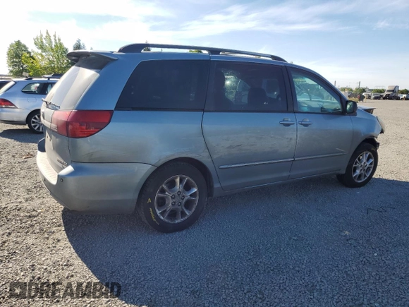 2005 Toyota Sienna XLE with VIN 5TDZA22C65S327420, listed as a Copart auction lot 55934275 with 174,155 mi miles and Salvage title. Bid and sale history available at DreamBid. Image 3.