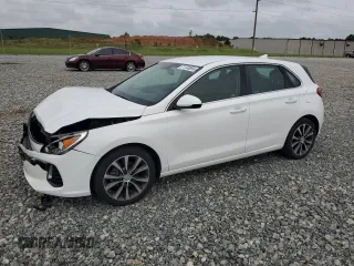2018 Hyundai Elantra GT with VIN KMHH35LE3JU038536, listed as a Copart auction lot 71703894 with 53,305 mi miles and Salvage Title. Bid and sale history available at carsss.com. Image 1.