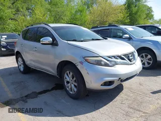 2014 Nissan Murano S with VIN JN8AZ1MW5EW532884, listed as a IAAI auction lot 42087579 with 232,084 mi miles. Bid and sale history available at carsss.com. Image 1.