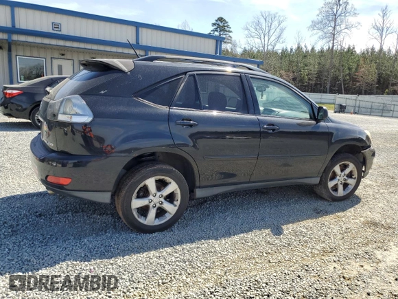 2004 Lexus RX 330 with VIN JTJHA31U140028606, listed as a Copart auction lot 49630705 with 206,589 mi miles and Salvage Title. Bid and sale history available at DreamBid. Image 3.