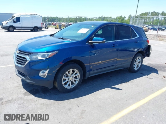 2019 Chevrolet Equinox LT with VIN 2GNAXKEV9K6236308, listed as a IAAI auction lot 42126656 with 106,074 mi miles and . Bid and sale history available at DreamBid. Image 2.