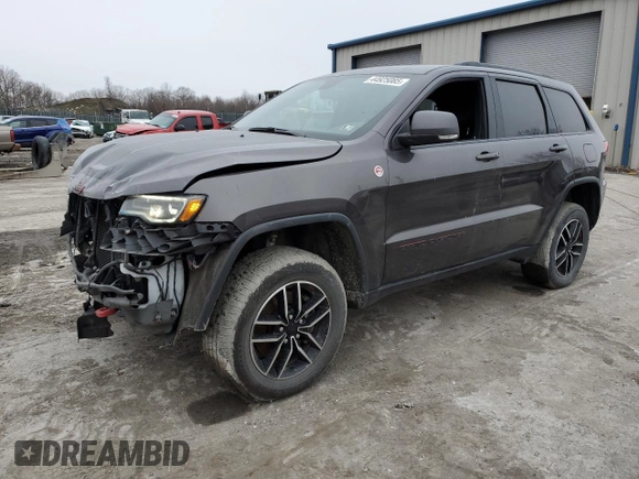 2021 Jeep Grand Cherokee Trailhawk with VIN 1C4RJFLG8MC565732, listed as a Copart auction lot 44925085 with 60,083 mi miles and Salvage title. Bid and sale history available at DreamBid. Image 1.