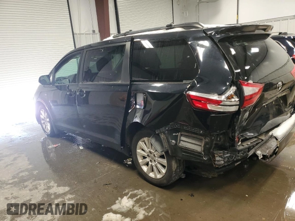 2016 Toyota Sienna LE with VIN 5TDJK3DC2GS129739, listed as a Copart auction lot 86125854 with 74,058 mi miles and Salvage Title. Bid and sale history available at carsss.com. Image 2.