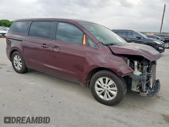 2018 Kia Sedona LX with VIN KNDMB5C12J6379188, listed as a Copart auction lot 55033455 with 118,077 mi miles and Salvage Title. Bid and sale history available at DreamBid. Image 4.