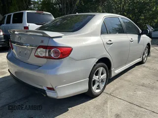 2011 Toyota Corolla L with VIN 2T1BU4EE5BC707015, listed as a IAAI auction lot 42031097 with 182,586 mi miles. Bid and sale history available at carsss.com. Image 4.